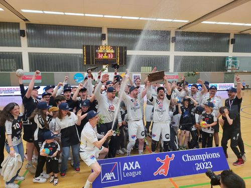 Handball Esch heescht de Champion 2023 vun der AXA League Männer