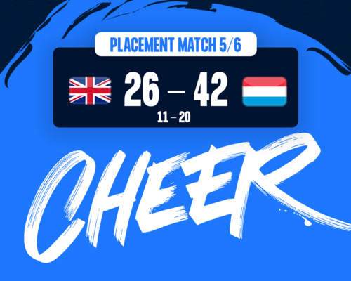 Men's 20 EHF Championship II 2026 am Kosovo : Groussbritannien 🇬🇧 - 🇱🇺 Lëtzebuerg 26-42
