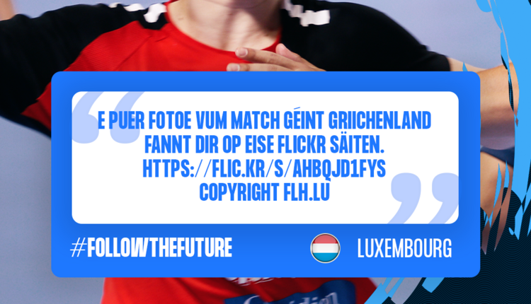 Men's 18 EHF Championship I 2026 : Fotoen Griichenland 🇬🇷 - 🇱🇺 Lëtzebuerg