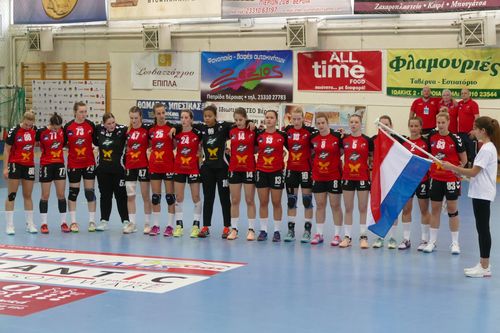 Damme Nationalequippe : Lëtzebuerg - Griichenland 14 - 27 (5 - 14)