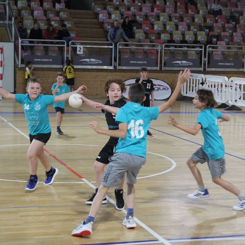 MiniHandball vum 17. Oktober 2021 an der Coque