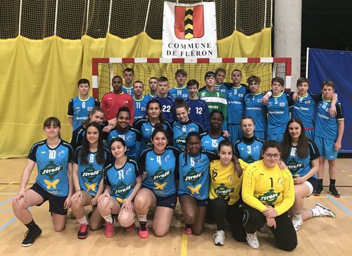 Eis Jugendequippen zu Fléron (B) um Tournoi des Sélections Provinciales