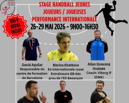 De Jugendhandballcamp "International Performance" kënnt op Uewerkuer