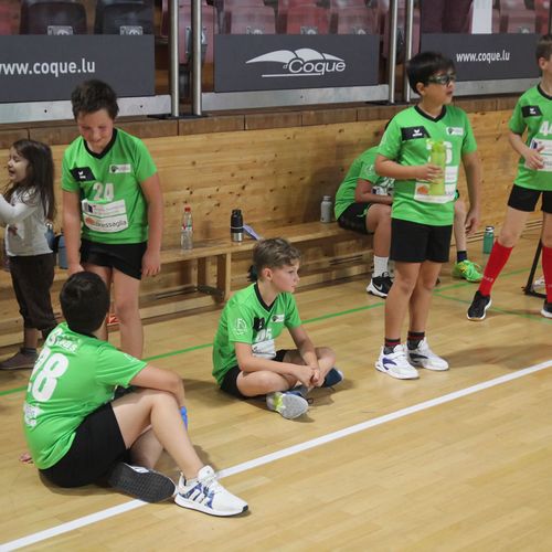 MiniHandball vum 17. Oktober 2021 an der Coque