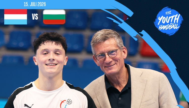 Men's 20 EHF Championship II 2026 am Kosovo 🇽🇰 : Respect Your Talent Lëtzebuerg 🇱🇺 - 🇧🇬 Bulgarien