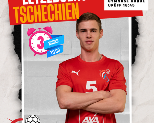 Nach 3 STONNEN bis LËTZEBUERG 🇱🇺 - 🇨🇿 TSCHECHIEN (Men's EHF EURO 2026 Qualifiers Phase 2) (Kopie 1)