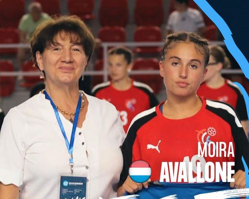Women’s 19 EHF Championship 2025 a Georgien 🇬🇪 : RYT Player of the Match Lëtzebuerg 🇱🇺 - 🇮🇹 Italien