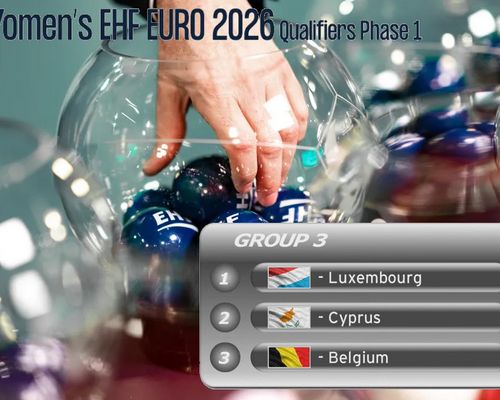 Auslousung 1. Tour vun de Women's EHF 🇪🇺 EURO2026 Qualifiers