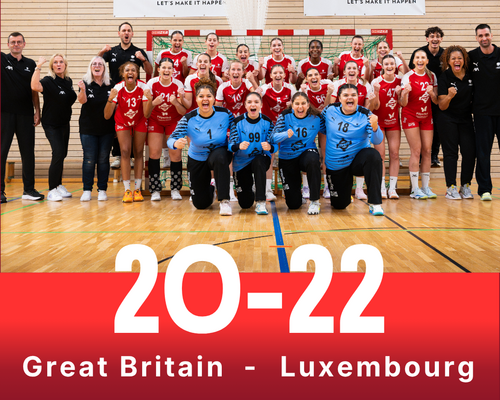 Victoire! 💪🔥🇬🇧 20 - 22 🇱🇺  