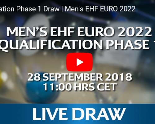 Zéiung vun der Qualifikatiounsphase 1 fir d'Euro 2022  elo um 11h00 live
