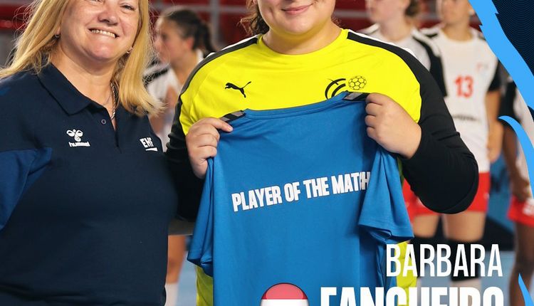 Women’s 19 EHF Championship 2025 a Georgien 🇬🇪 : RYT Player of the Match Lëtzebuerg 🇱🇺 - 🇧🇪