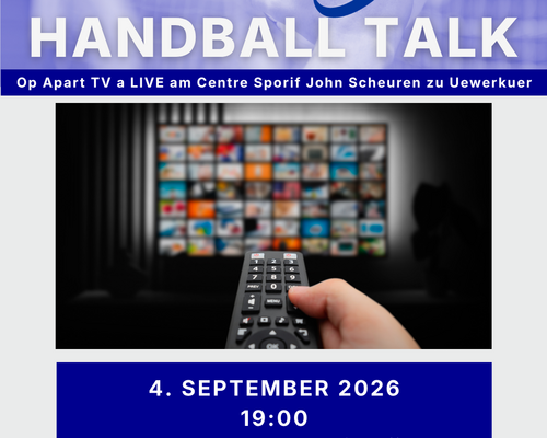 🤾‍♂️🎙️ 1. HANDBALL TALK MAT PUBLIKUM