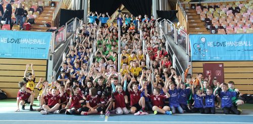 We love handball U11 InterReg Turnéier an der Coque