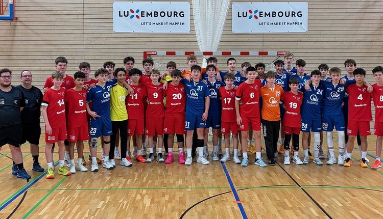 D'U16 🇱🇺 Jonge géint d'Saarland 🇩🇪 am Asaz