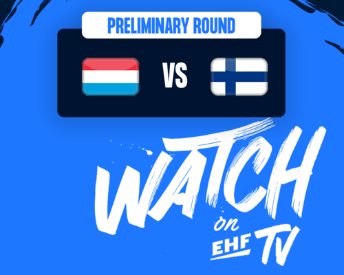 Men's 20 EHF Championship II 2026 am Kosovo : Lëtzebuerg 🇱🇺 - 🇫🇮 Finnland