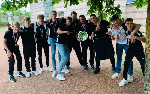 Den Handball Esch ass Champion bei den U17 Jongen