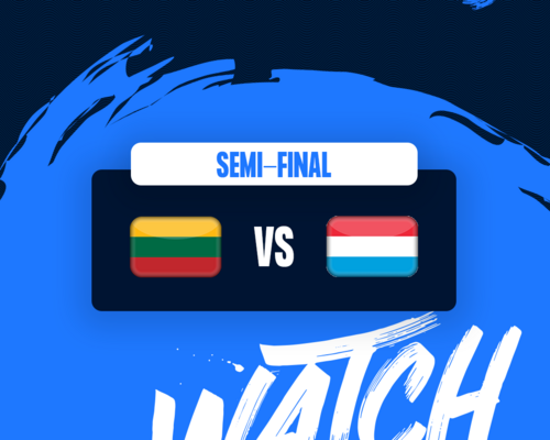 Men's 18 EHF Championship I 2026  : Hallef-Finall Littauen 🇱🇹 - 🇱🇺 Lëtzebuerg
