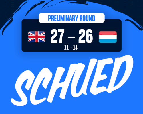 Men's 20 EHF Championship II 2026 am Kosovo : Groussbritannien 🇬🇧 - 🇱🇺 Lëtzebuerg