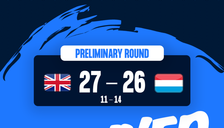 Men's 20 EHF Championship II 2026 am Kosovo : Groussbritannien 🇬🇧 - 🇱🇺 Lëtzebuerg