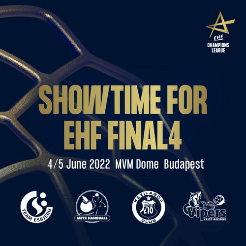 EHF FINAL4 Women 2022 Draw (haut um 18:00 Auer)