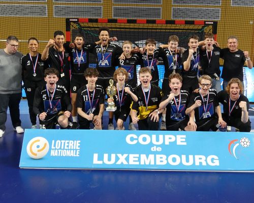 Gewënner vun der Coupe U15 Jongen ass d'Entente Esch/Schëffleng