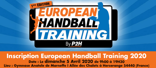 Éischt Editioun vum European Handball Training zu Herserange (F)