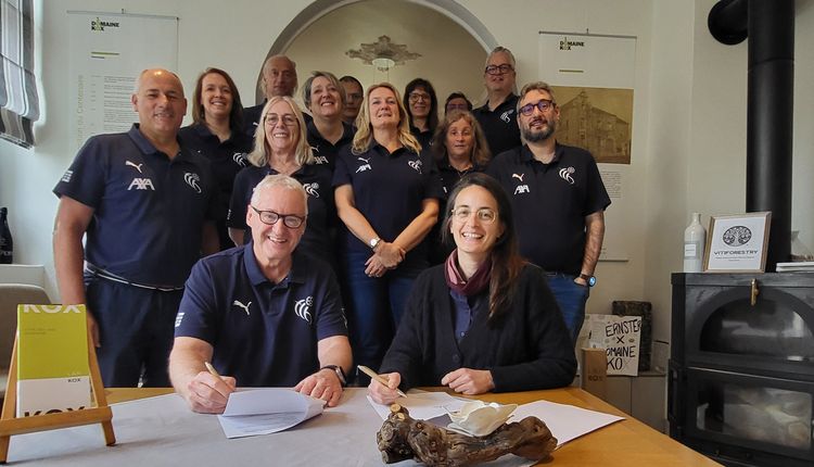 Domaine L&R Kox bléiwt Partner vun der FLH