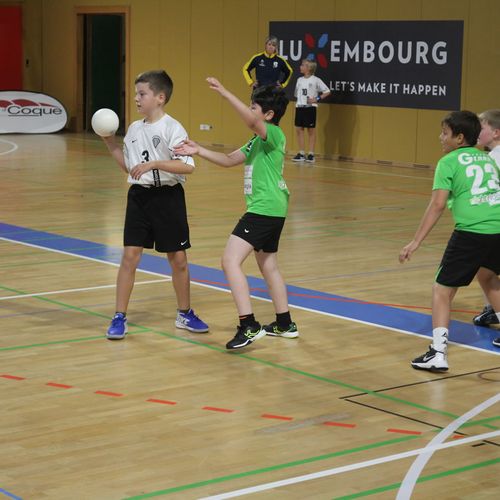 MiniHandball vum 17. Oktober 2021 an der Coque