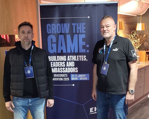 D'FLH ass vertrueden op der EHF Grassroots Convention zu Malmö