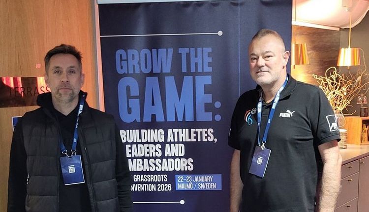 D'FLH ass vertrueden op der EHF Grassroots Convention zu Malmö