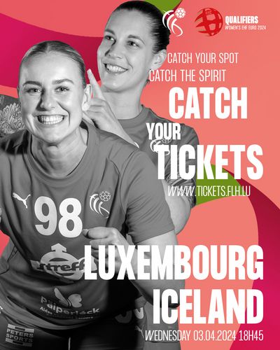 Virverkaf : Lëtzebuerg – Island (Fraen) am Kader vun den Women's EHF EURO 2024 Qualifiers