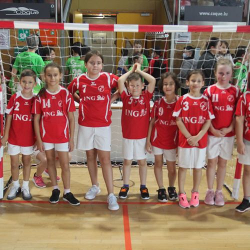 MiniHandball vum 17. Oktober 2021 an der Coque