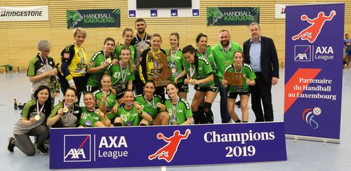 Den HBK ass Champion bei den Dammen 2019