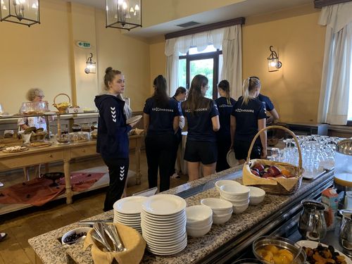 D'Dammen Equippe ass gutt ukomm