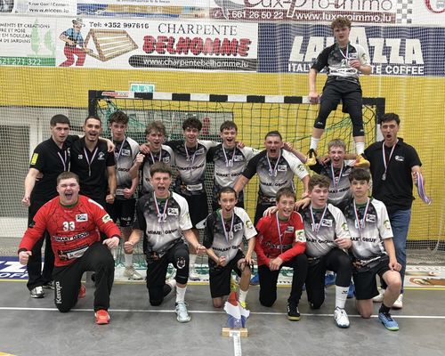 D'Entente Käerjeng/Esch ass Champion 2024-2025 bei den U17 Jongen